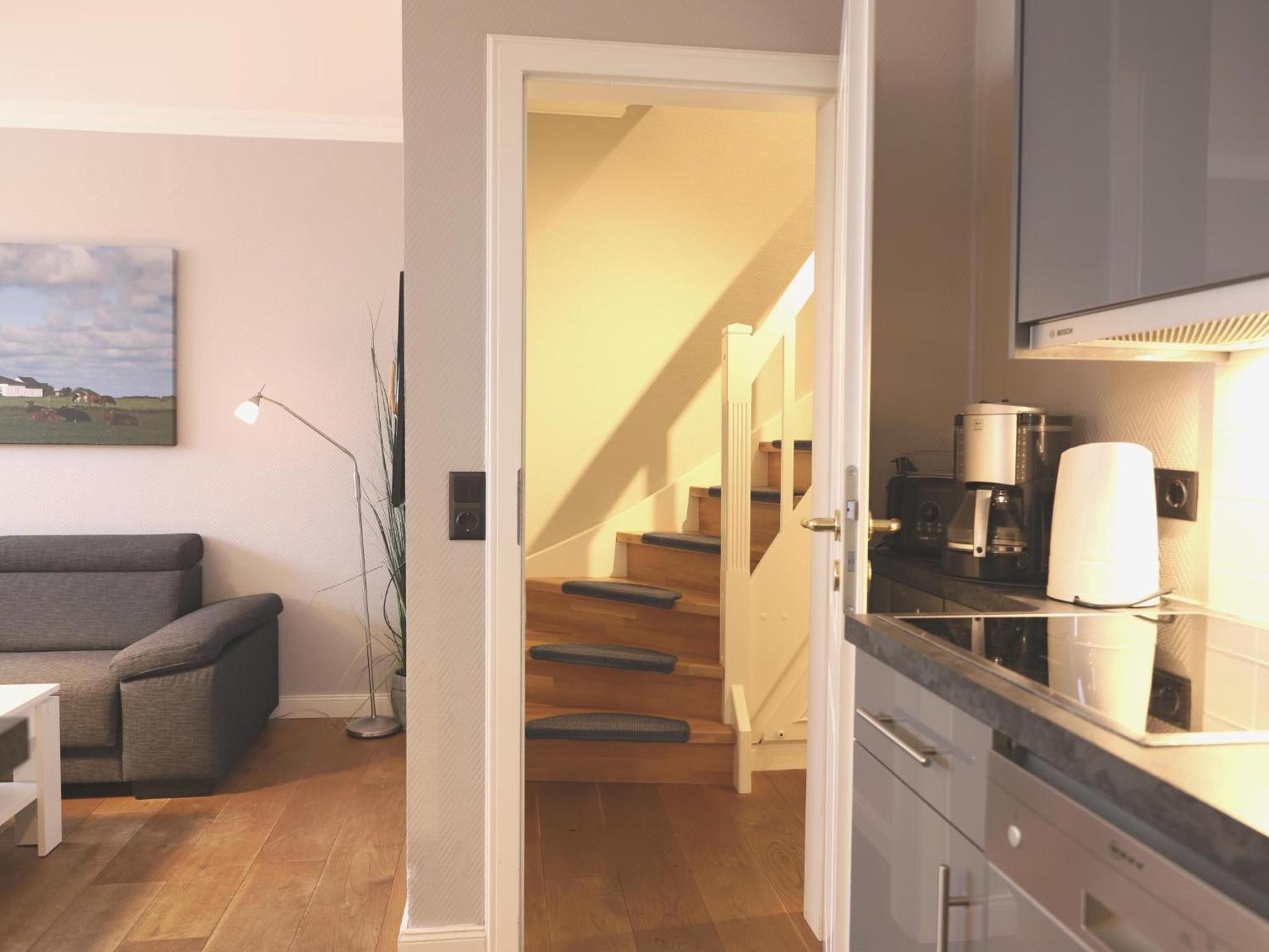 exklusive 3-Zimmer-Ferienwohnung im Herzen Westerlands Exterior foto